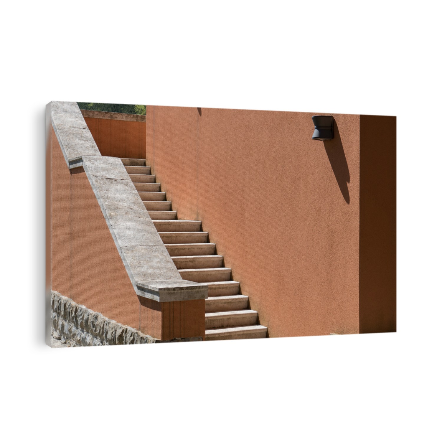 Photo of an outside staircase