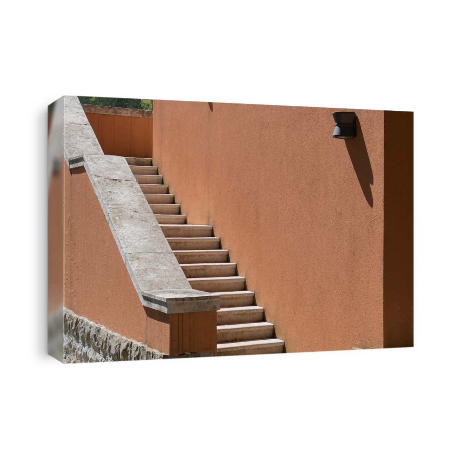 Photo of an outside staircase
